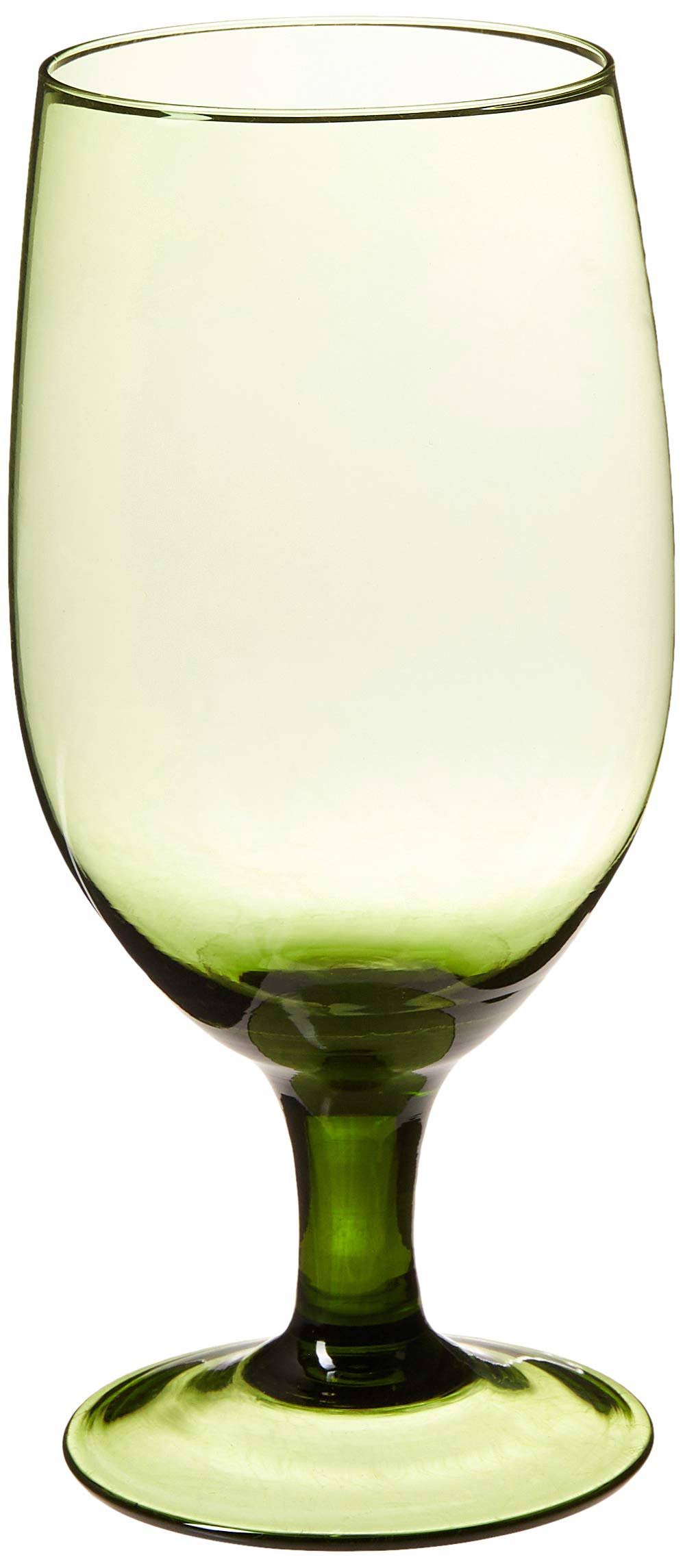 Olive Green 15 oz. Goblet Set of 12 M9477