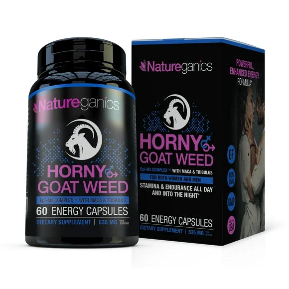 Horney Goat Weed 60 Capsules Sexual Health Supplement N8262