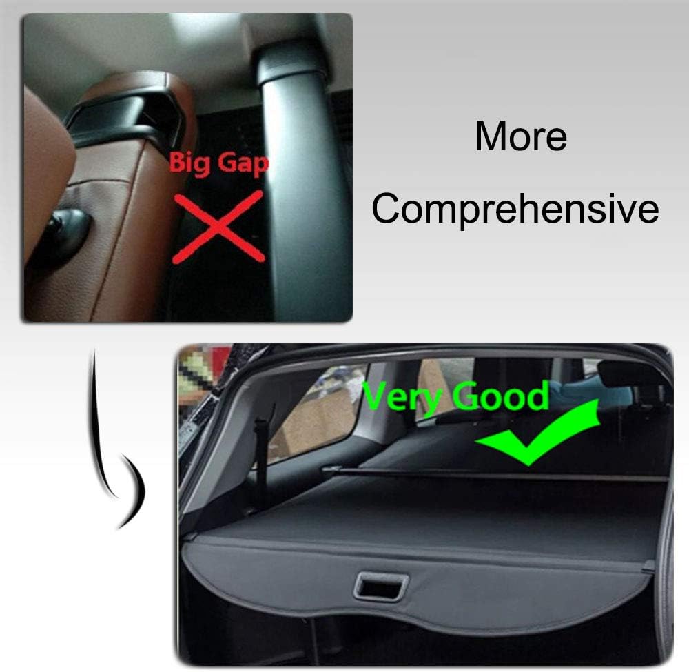 Black Cargo Cover for Jeep Grand Cherokee B178