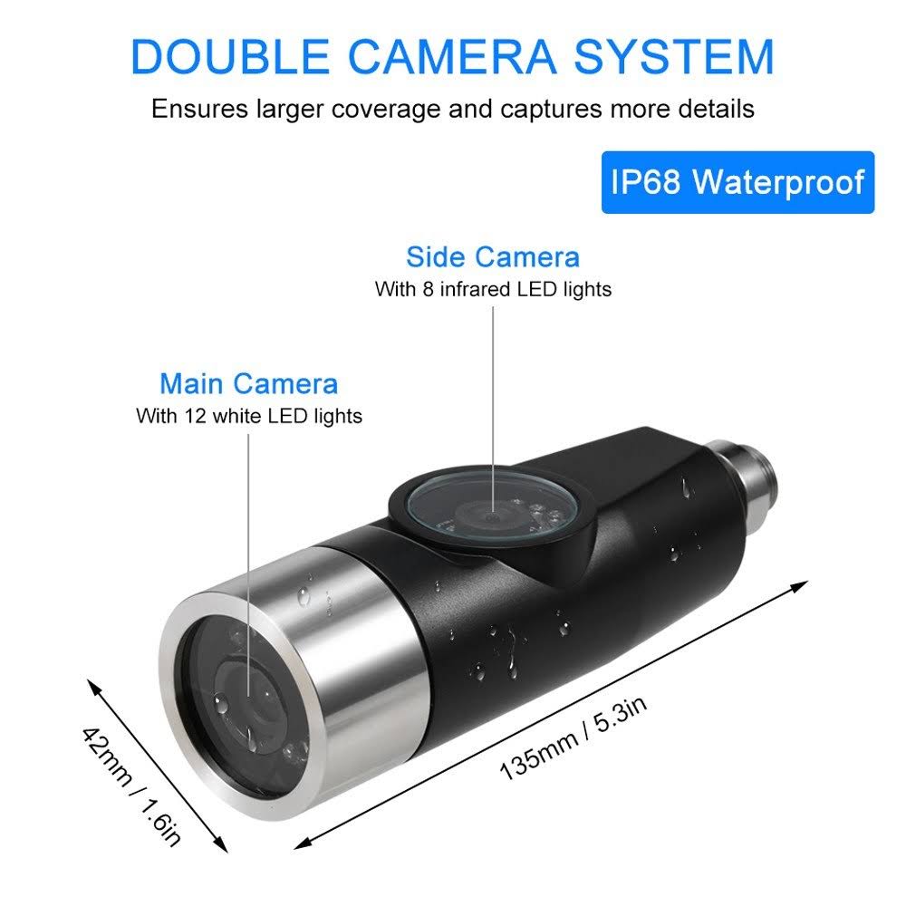 7 inch Double Camera Pipe Inspection System L7127