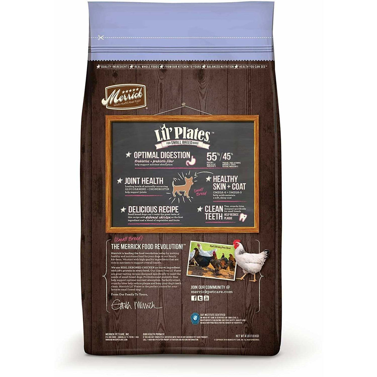 Grain Free Real Chicken & Sweet Potato Dry Dog Food J9503