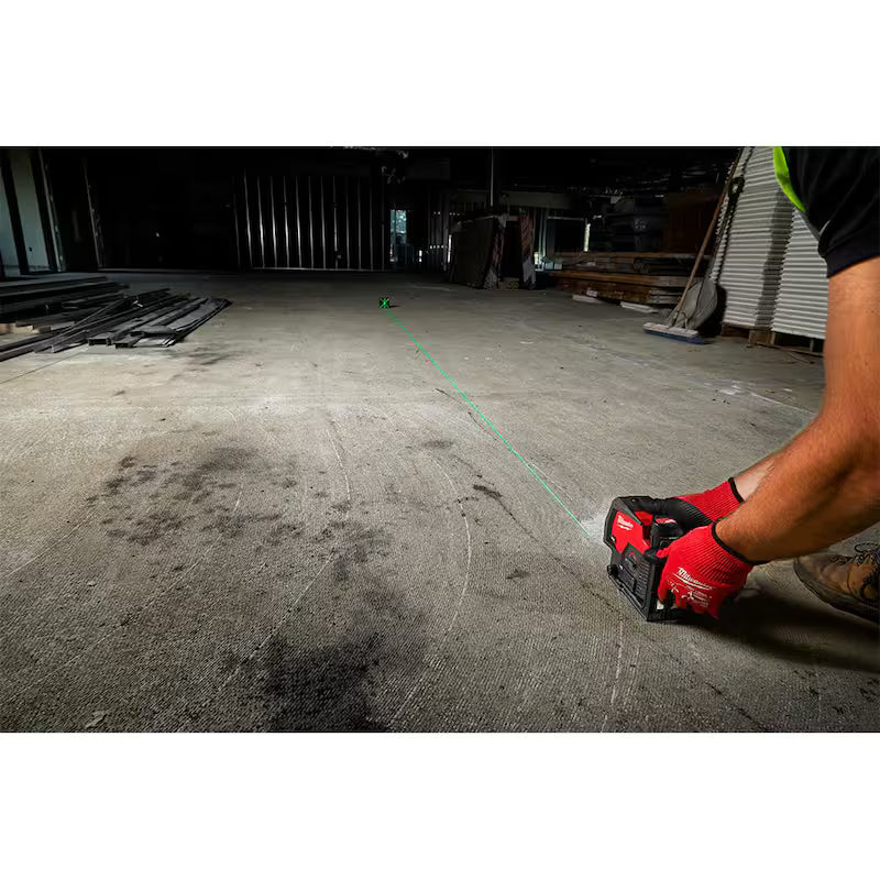 12-Volt Cordless Green Laser Level with Battery and Charger R7699