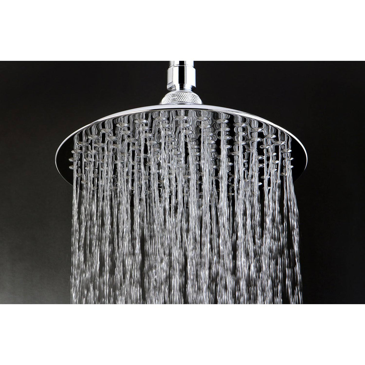 Brushed Nickel Shower Head with Shower Arm E192