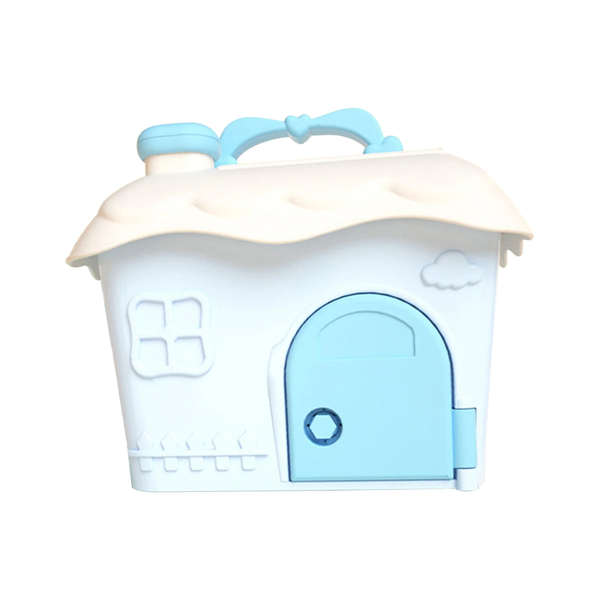Blue Kids Dollhouse Storage Box P80285