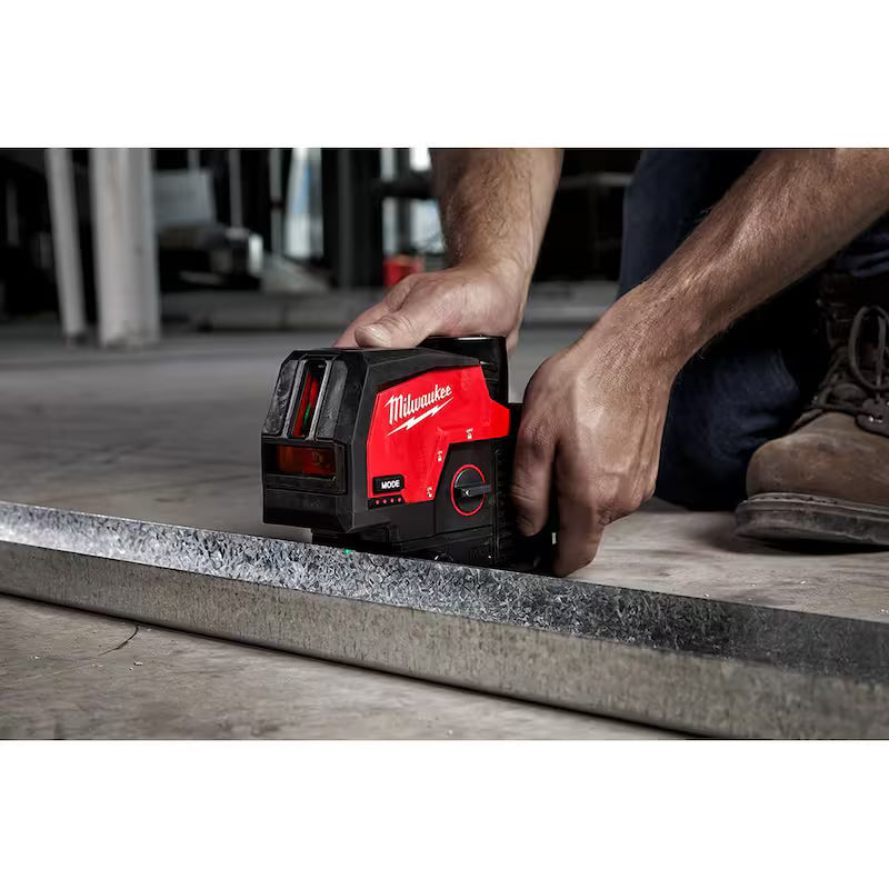 12-Volt Cordless Green Laser Level with Battery and Charger R7699