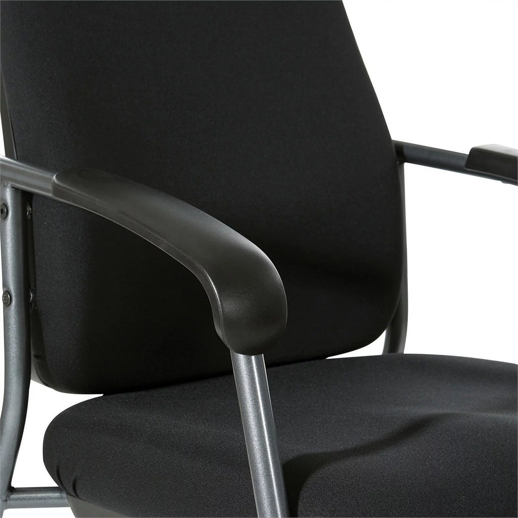 High Back Guest Chair Titanium Frame D492