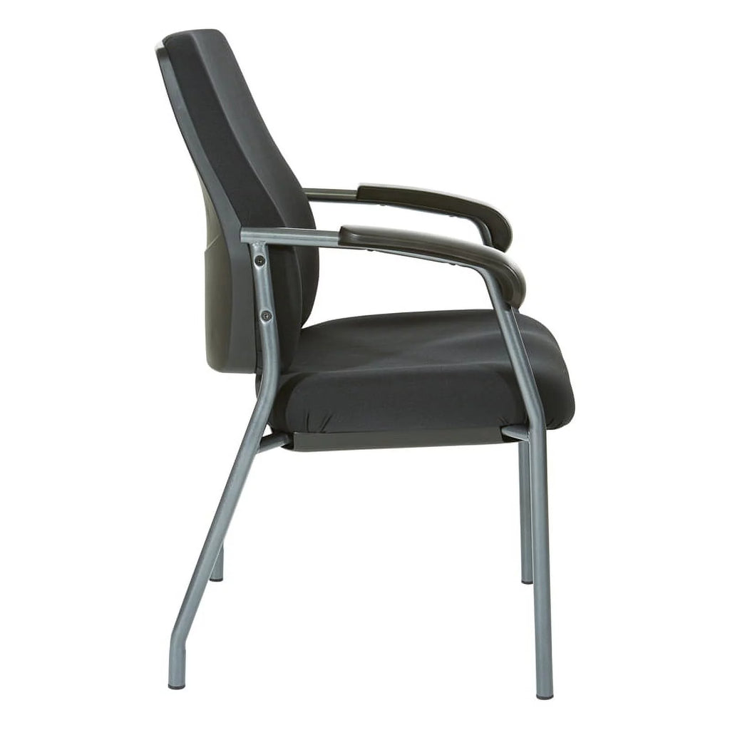 High Back Guest Chair Titanium Frame D492