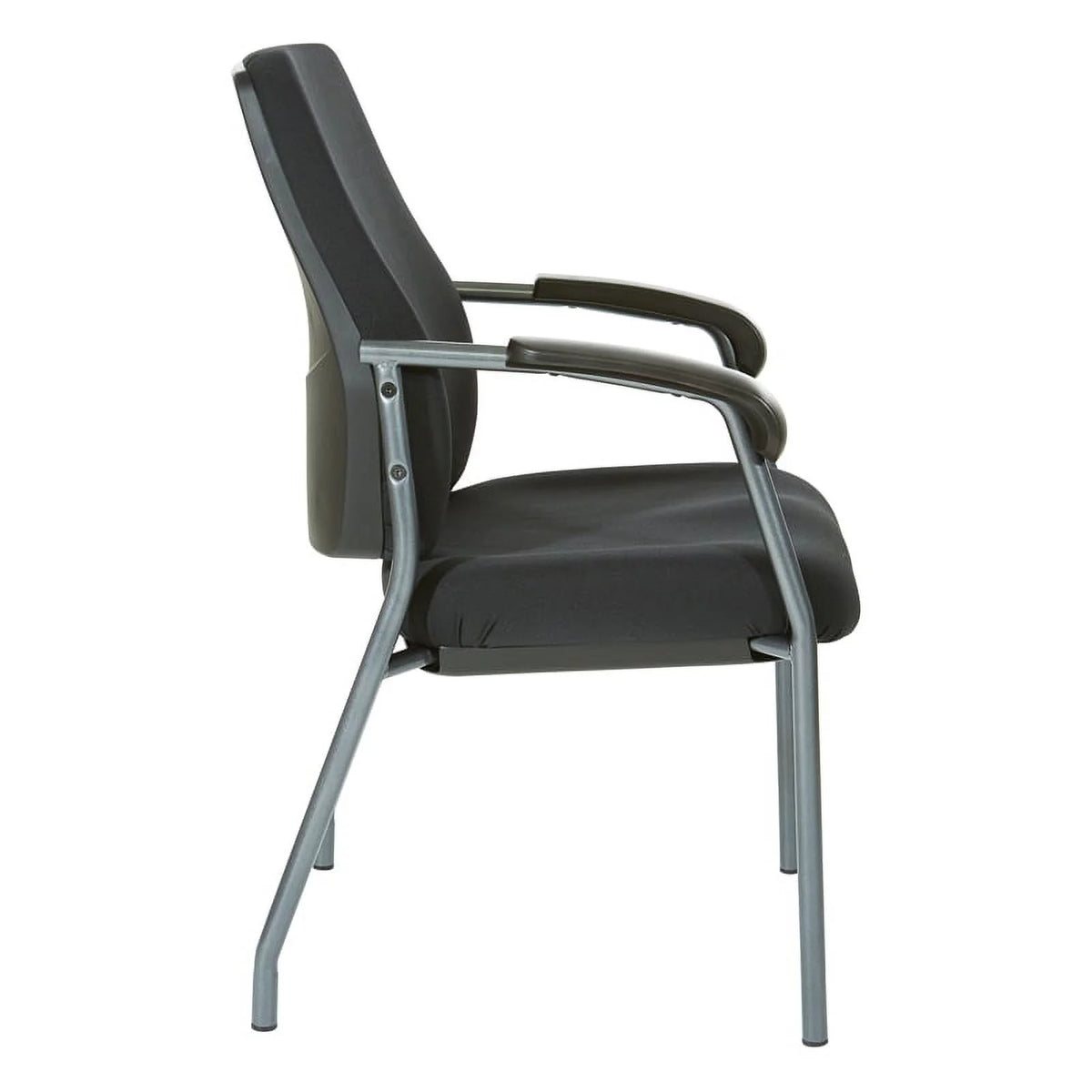 High Back Guest Chair Titanium Frame D492