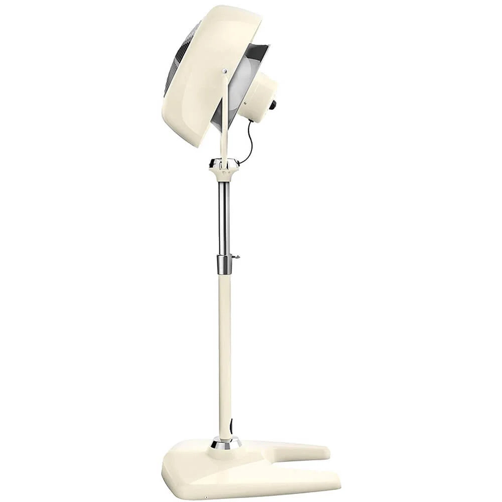 Vintage White Pedestal Air Circulator W39372