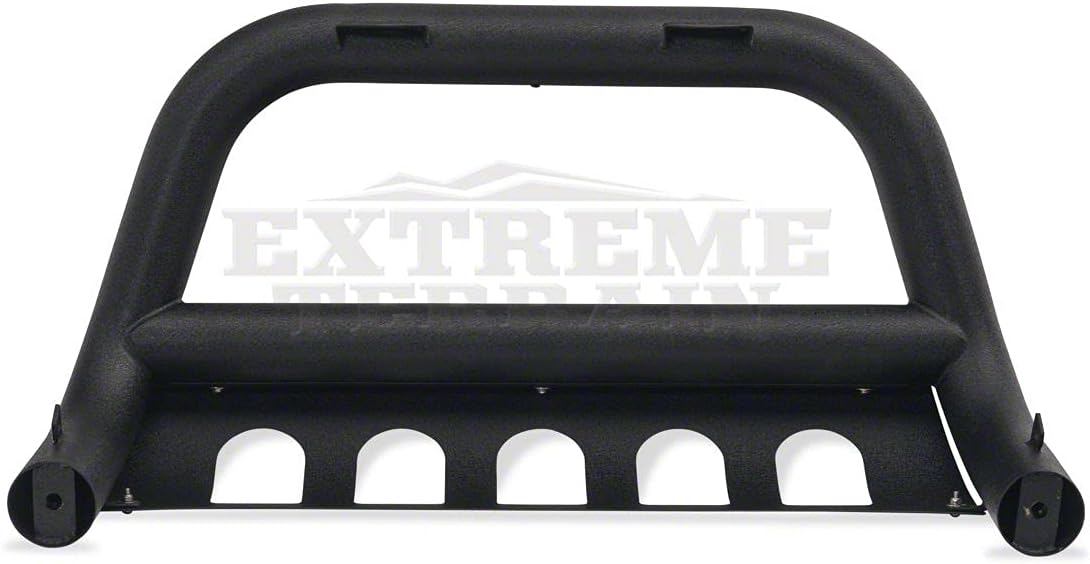 3-Inch Bull Bar with Skid Plate Textured Black R2395