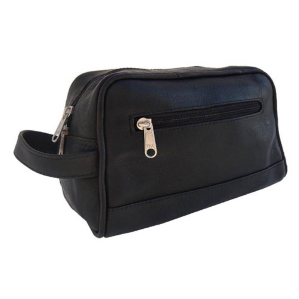 Black Leather Toiletry Kit X803