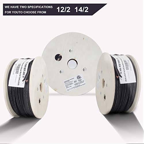 12AWG 2-Conductor Direct Burial Wire 265ft B4940