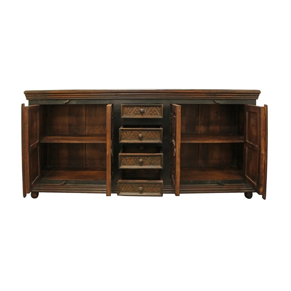 Mango Solid Wood 4 Door 4 Drawer Buffet B509461