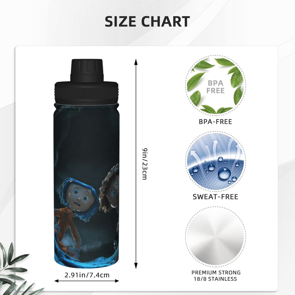 Insulated Stainless Steel Water Bottle 18OZ H271202
