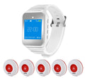 Wireless Restaurant Pager Calling System Table Service Call Buzzers D486