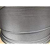 1/4 7x19 316 Stainless Steel Flexible Cable 100 ft Reel G9640