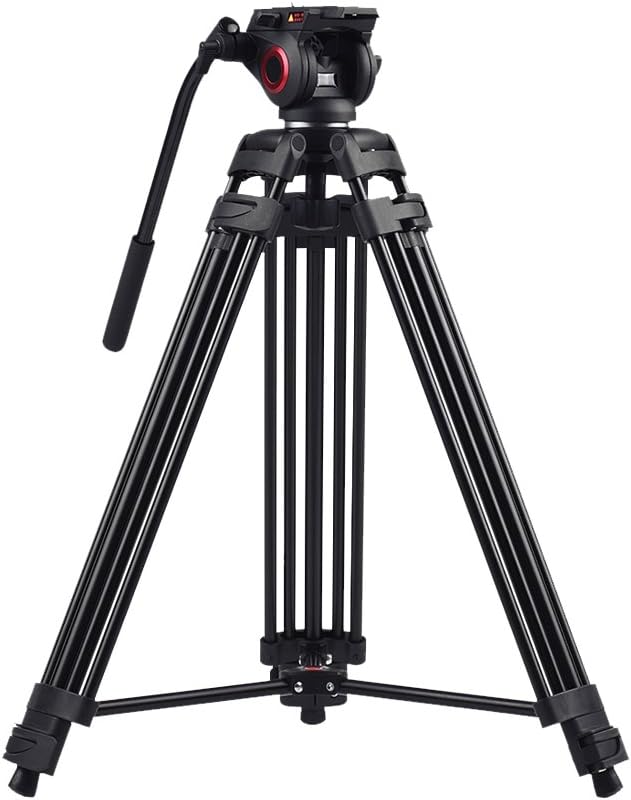 Heavy Duty Aluminum Video Tripod with Camera Stand H89806
