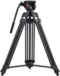 Heavy Duty Aluminum Video Tripod with Camera Stand H89806