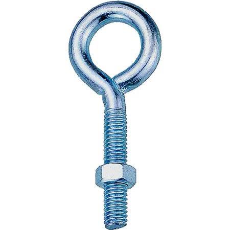 Zinc Plated Steel Eye Bolt 1/4 by 2-1/2 inch Case of 20 J63630
