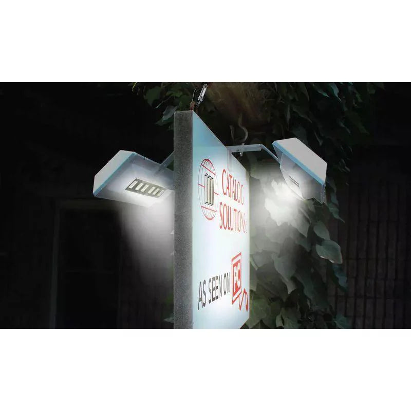 Solar Dual Sided LED Sign or Post Light 1 2 or 4 Pack O33827