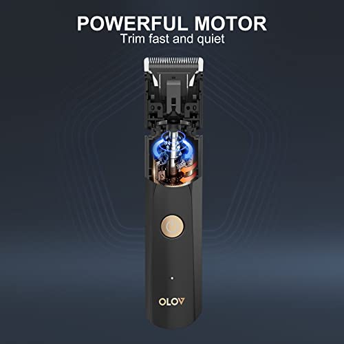 Electric Groin Hair Trimmer with Replaceable Ceramic Blade Heads B5159