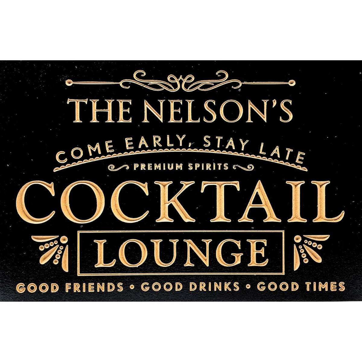 Personalized Bar Sign Z3043
