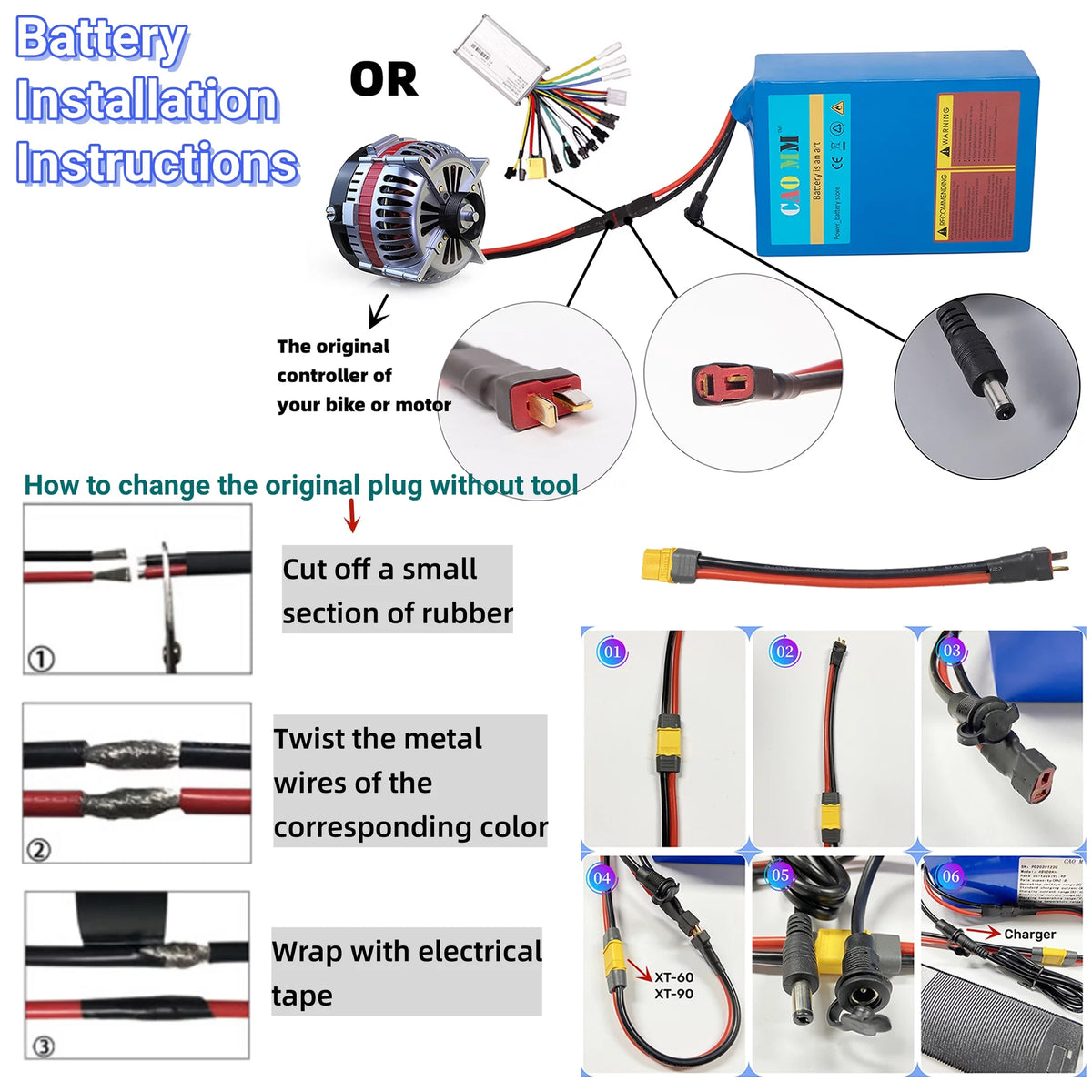 48V 10Ah Lithium Battery for Electric Bike Scooter L937