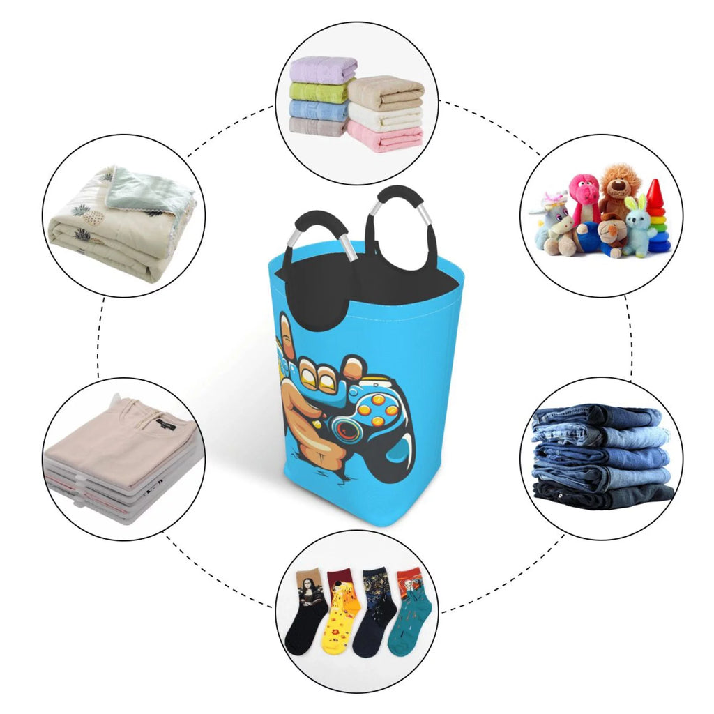 50L Rectangular Foldable Laundry Hamper E6780