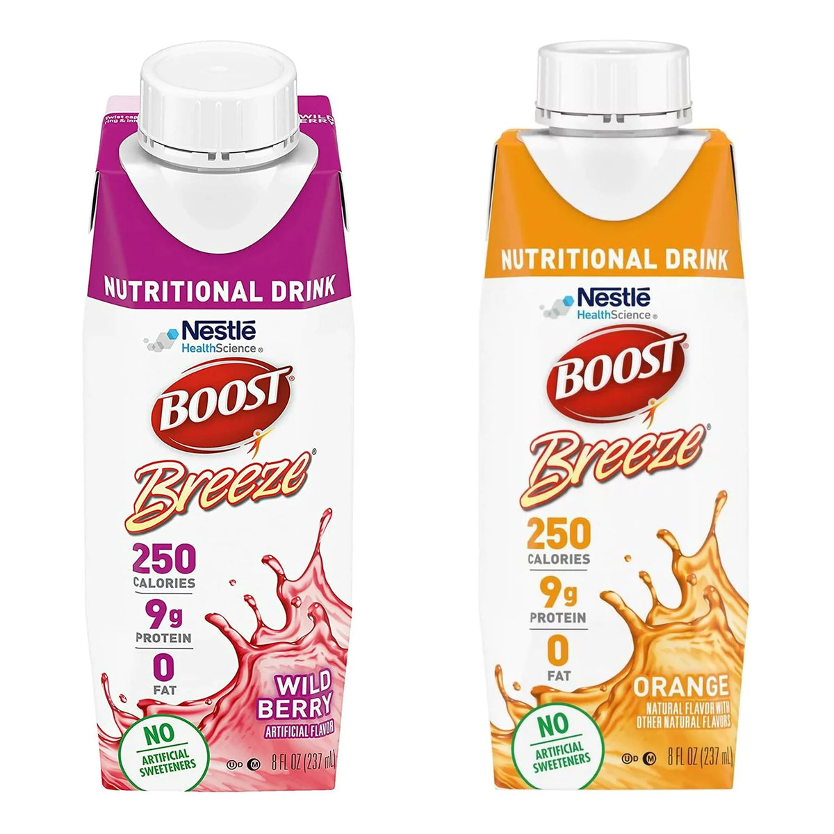 Boost Breeze Variety Nutritional Drink 8-ounce carton U945234