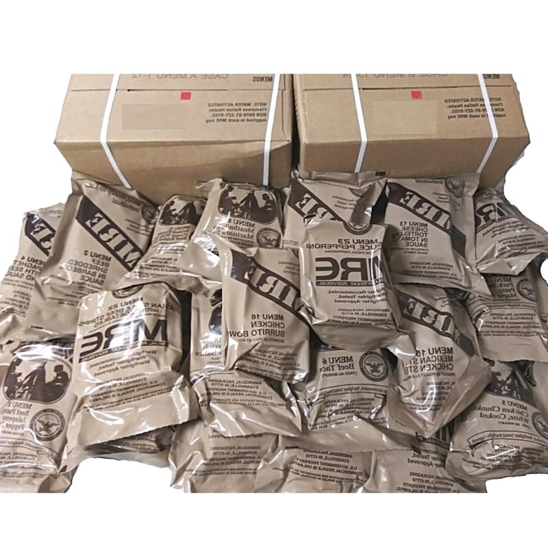Military Meals Ready to Eat 24 Full Food Packs Rations E84632