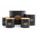 5 Piece Kitchen Canister Set M171
