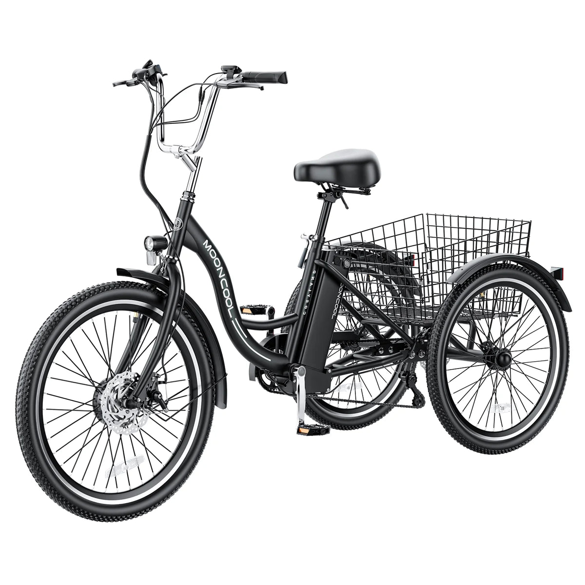 3 Wheel Electric Bike with Removable 36V 10Ah Lithium Battery Y858