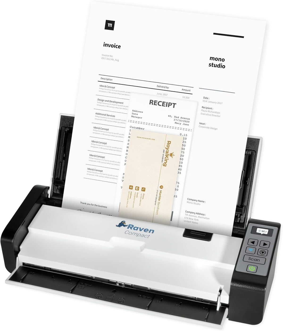 Compact Document Scanner Z43467