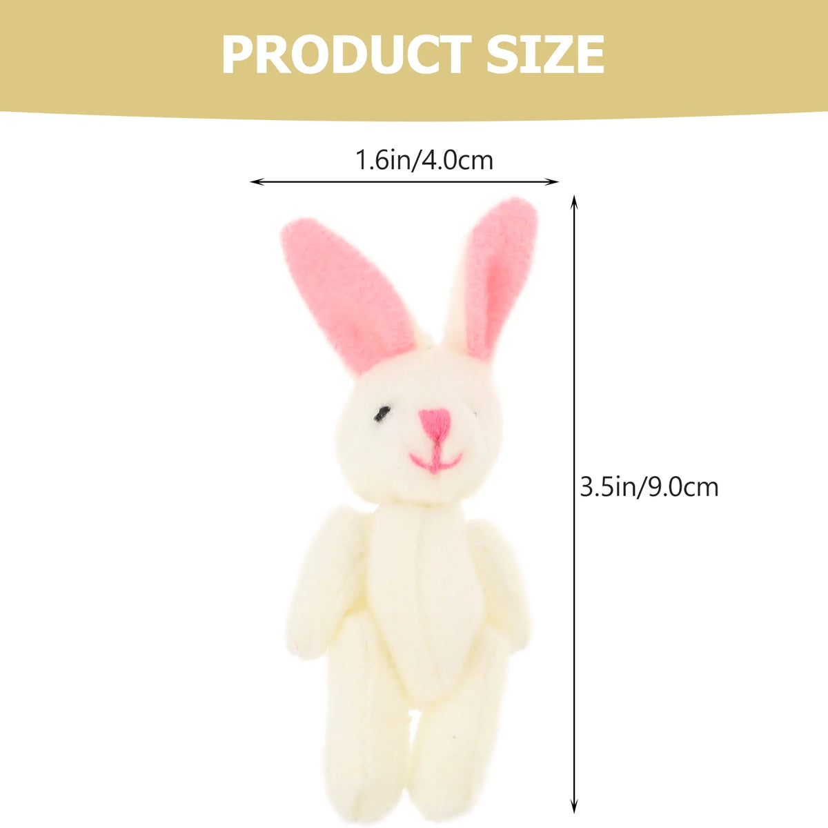 45 Pcs Mini Bunny Plush Toy O7920