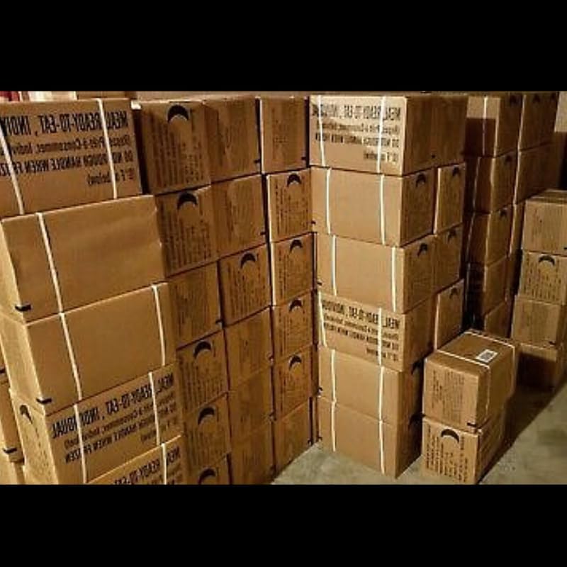Military Meals Ready to Eat 24 Full Food Packs Rations E84632