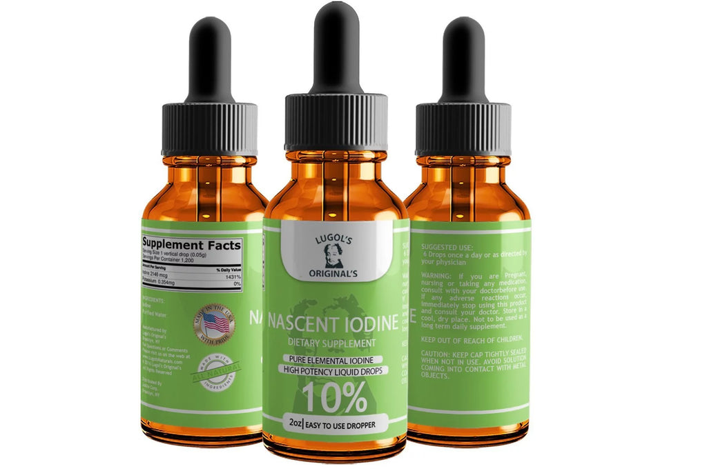 2 oz Nascent Iodine Liquid Drops F9572