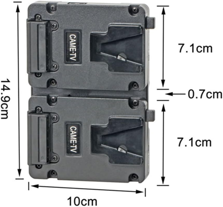Dual V-Mount Battery Plate with 2 D-tap Output S8524