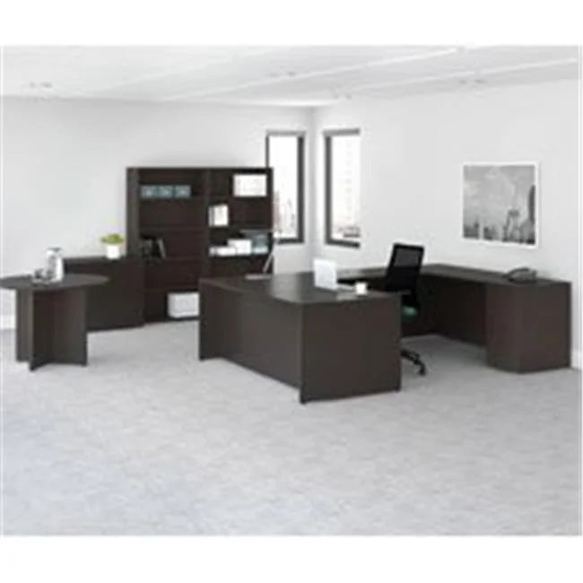 Espresso Laminate Desking V83812