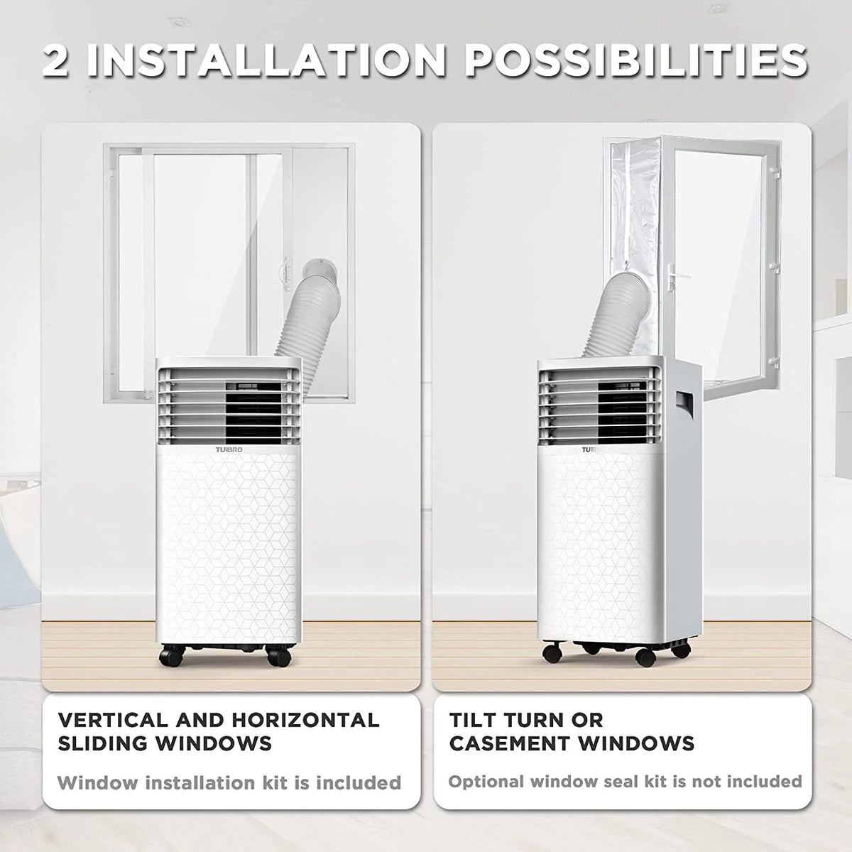 8,000 BTU Portable Air Conditioner, Dehumidifier and Fan B250804