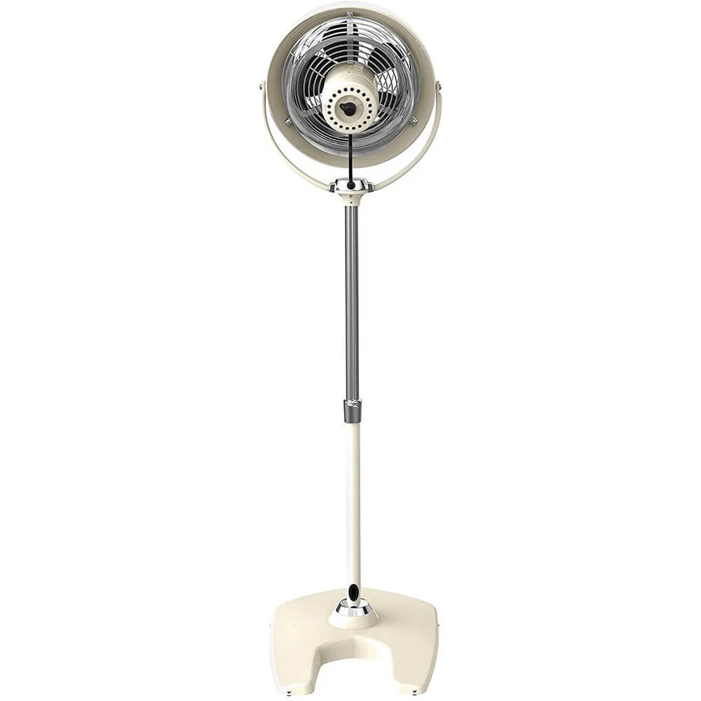 Vintage White Pedestal Air Circulator W39372