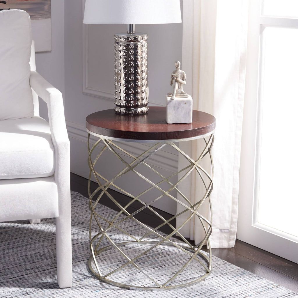 Silver Accent Table Z401