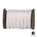 White Solid Braid Polyester Rope 1/4-Inch x 1000-feet C64147