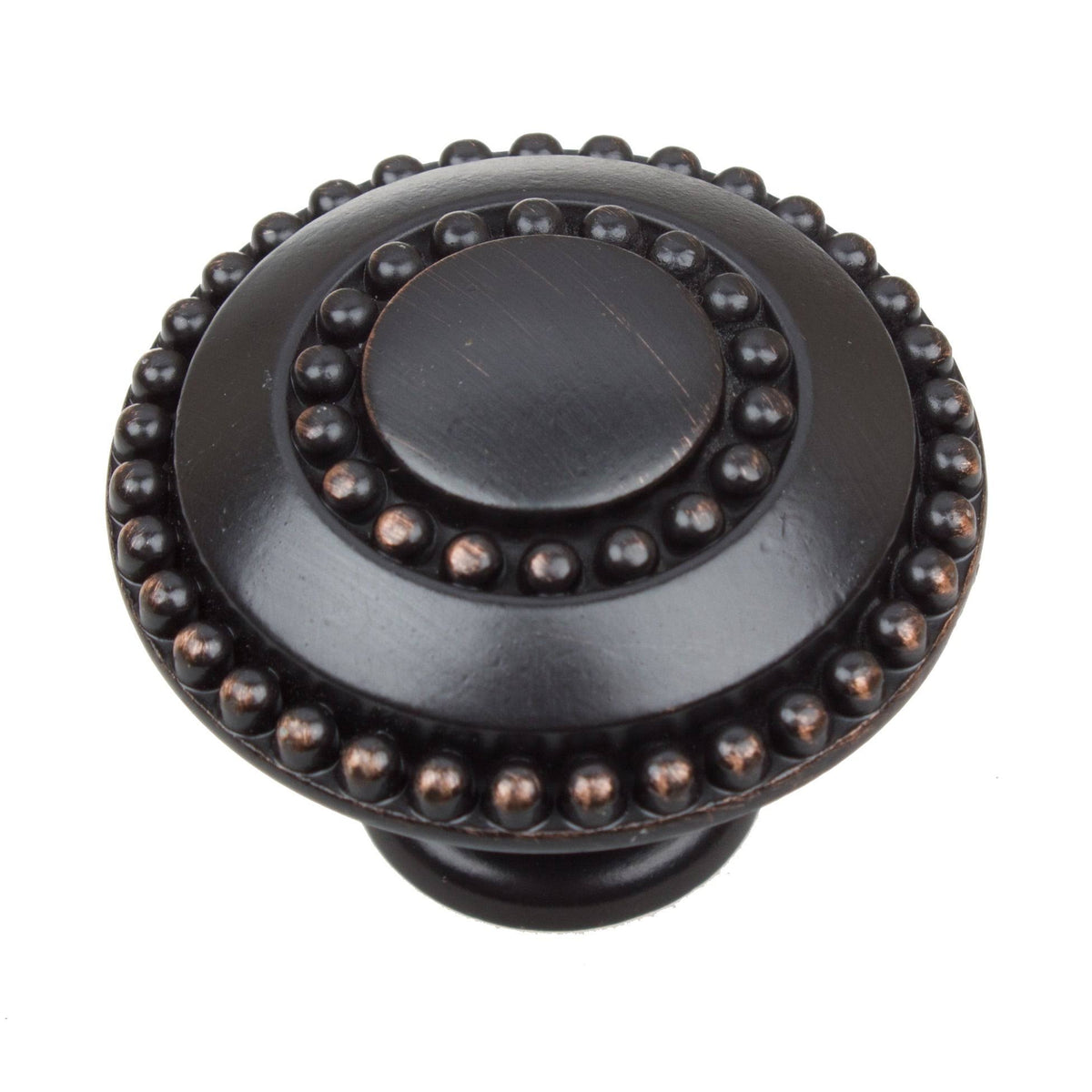 Oil Rubbed Bronze Round Cabinet Knobs (Pack of 10 or 25) S337
