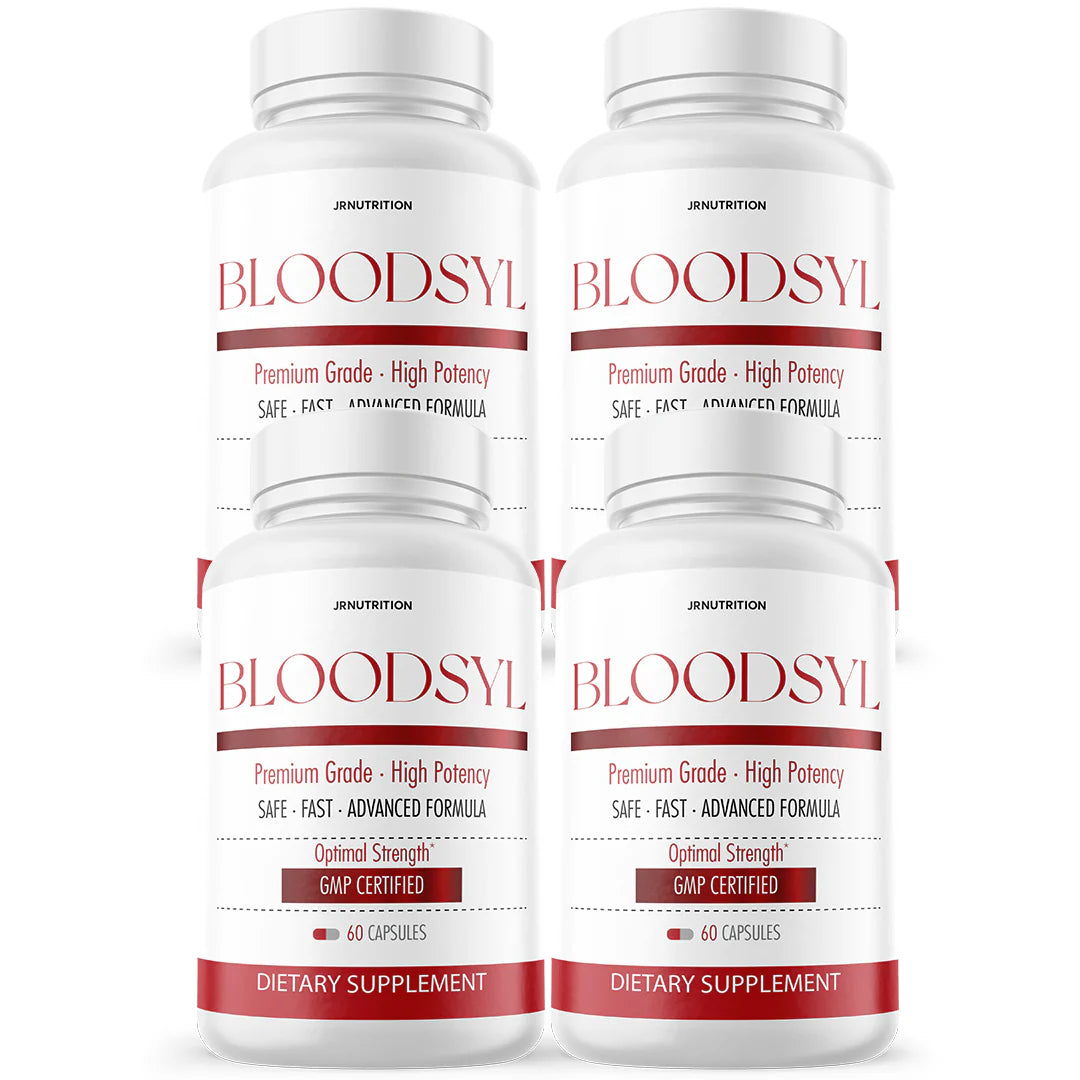 Blood Support Dietary Supplement 60 Capsules 4 Pack V2495