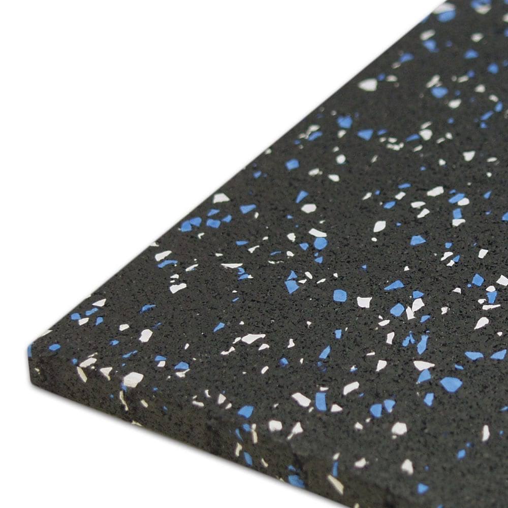 Green Dot 3/8 inch Thick Rubber Flooring D252