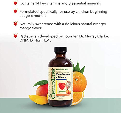 8 Fl Oz Liquid Multivitamin and Mineral Supplement (Pack of 2) C314127