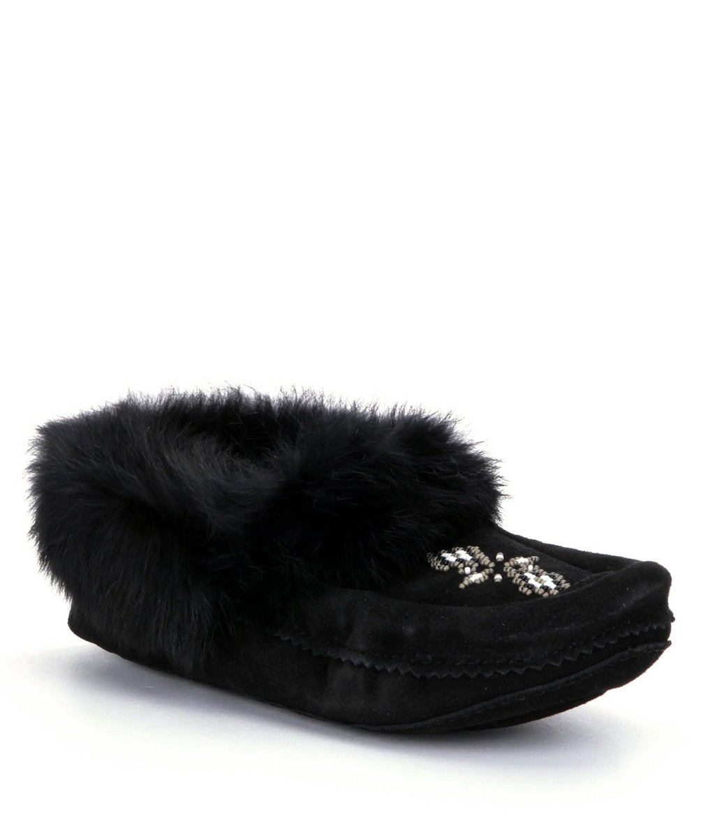 Black Suede Moccasins U215816