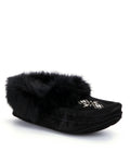 Black Suede Moccasins U215816