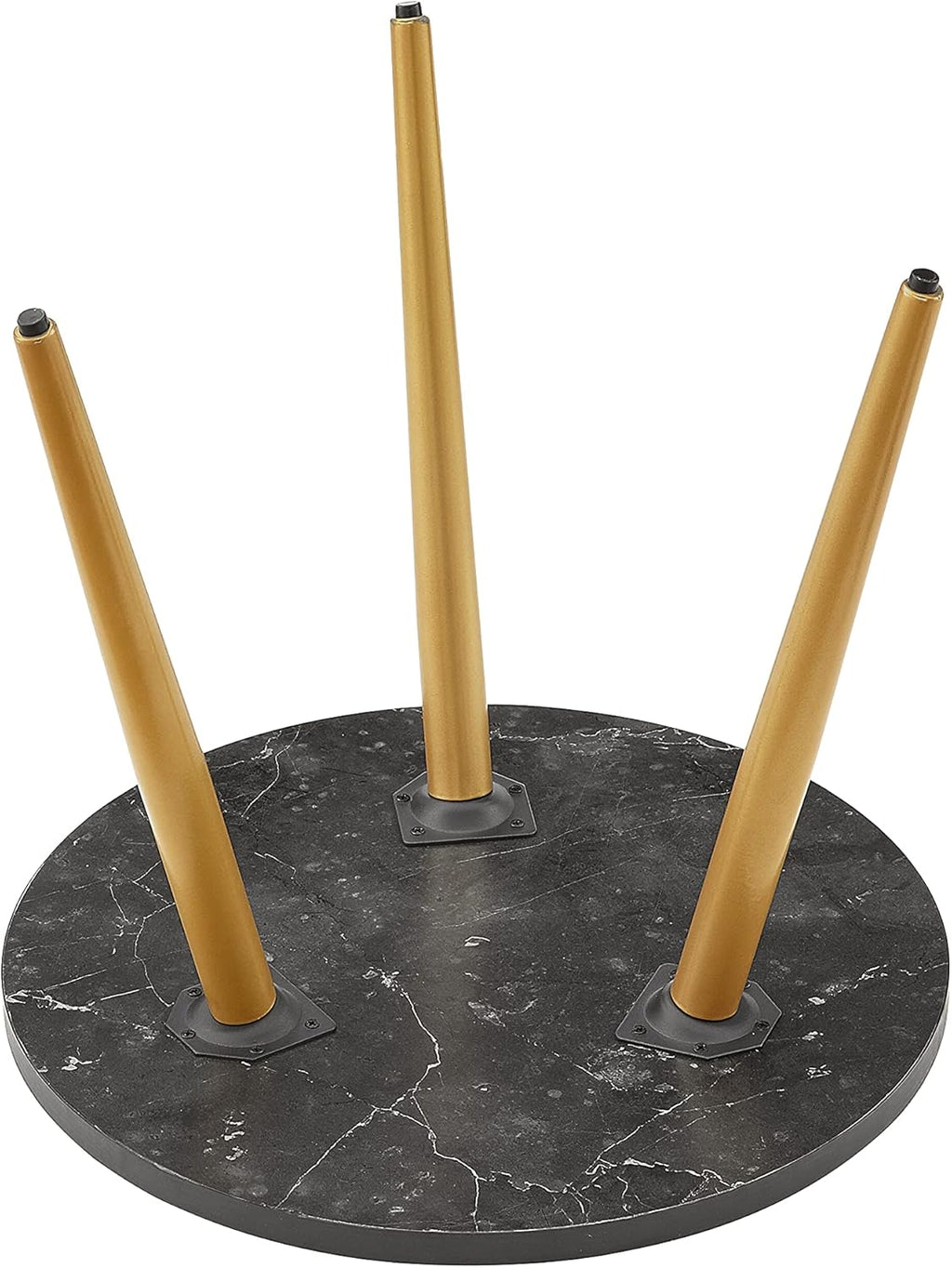 Nesting End Coffee Table Set of 2, White/Black T2018