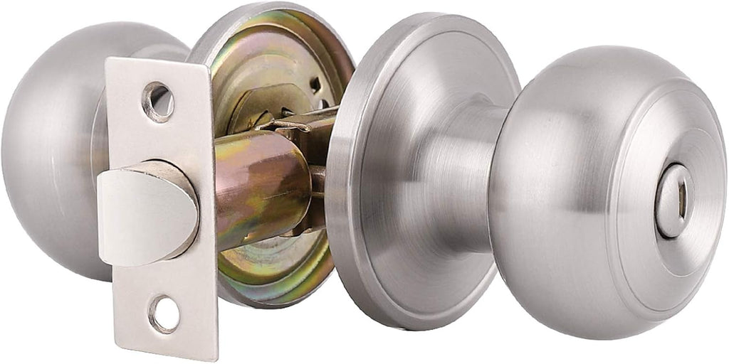 6 Pack Keyless Privacy Door Knobs in Oil Rubbed Bronze R634